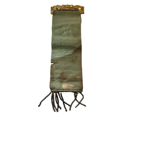 St Patricks day 1912 Staff Ribbon Badge Providence Ri Vintage Celebration Souven - Picture 10 of 15